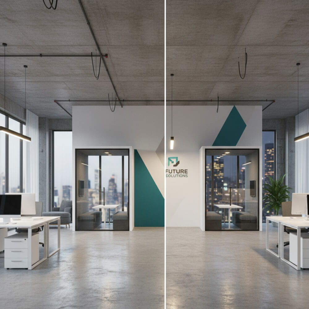 Professional Turnkey Office Fit-Out in the UAE