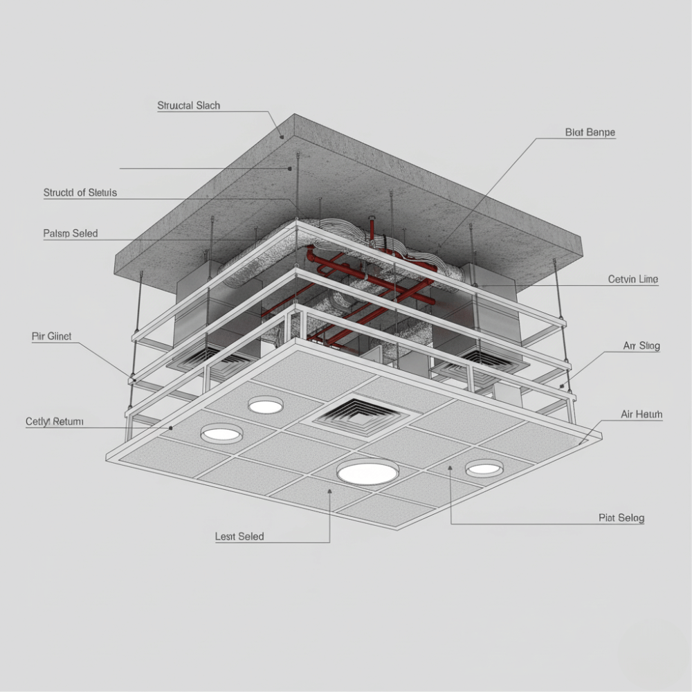 False Ceiling Works in Dubai 