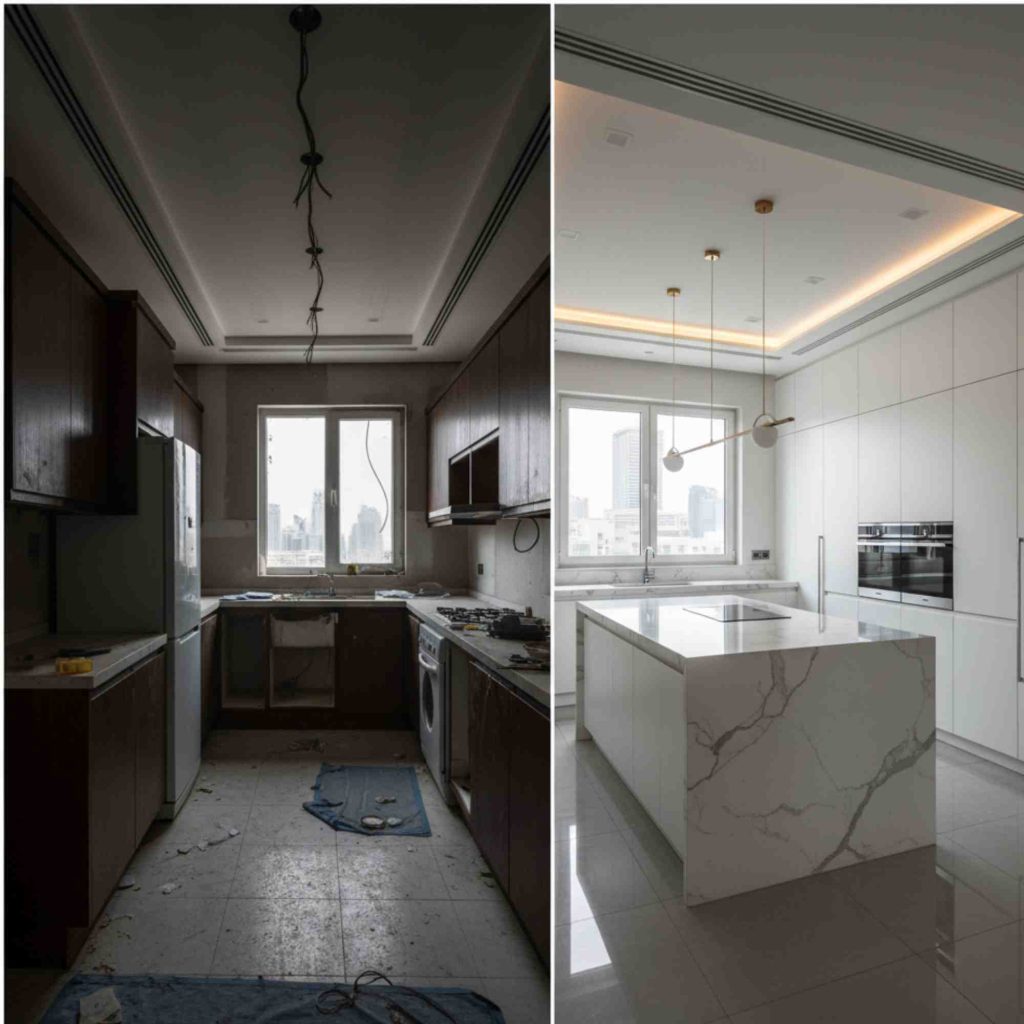 Kitchen Renovation and Refurbishment in Dubai