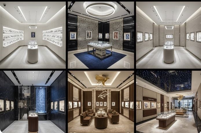 Watch Shop showroom Interior Fit Out Dubai – Premium Retail Solutions by InfraBuild